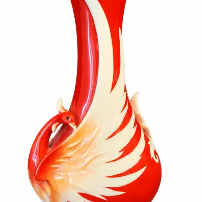 Franz Phoenician Flight Small Vase