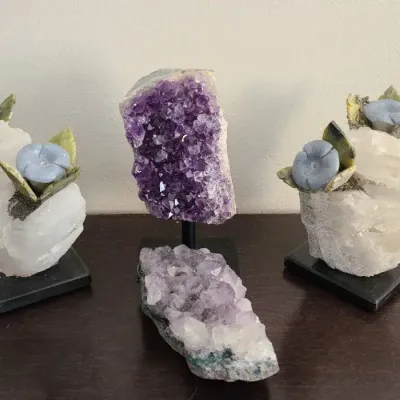 Incense Burners & Petite Geodes To Enhance Your Space
