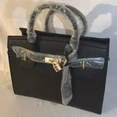 It's In The Bag Classic Black Handbag New With Tags 