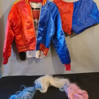 Harley Quinn Size Large Halloween Costume 