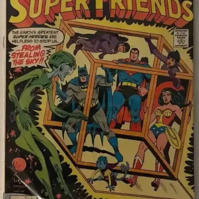 Meanwhile, at the Hall of Justice! – DC Super Friends Comic Book