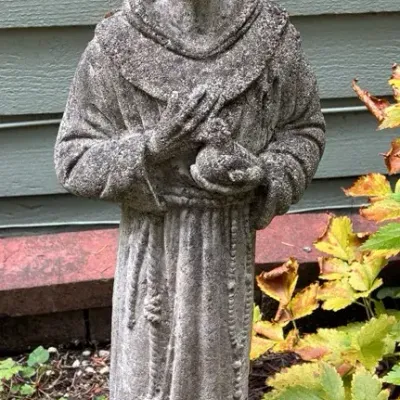 St Francis Of Assisi Cement Statue 