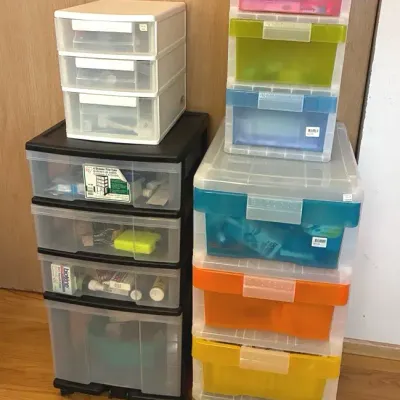 Plastic Organizer Drawers