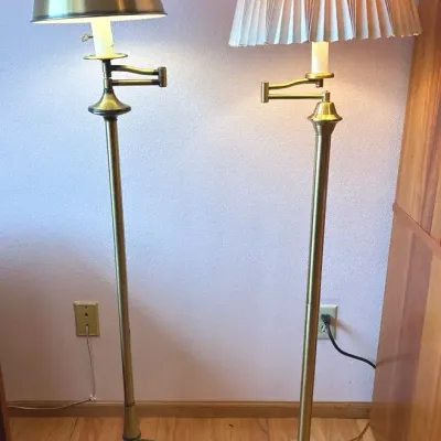 Brass Floor Lamps 