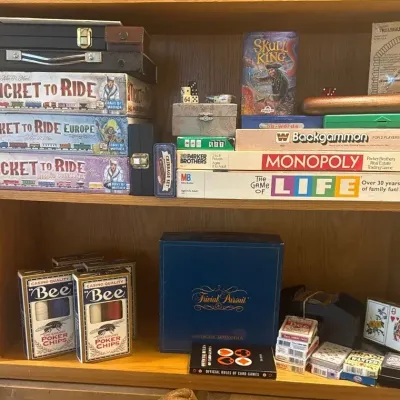 Board Games - Ticket to Ride, Mahjong Tiles and More