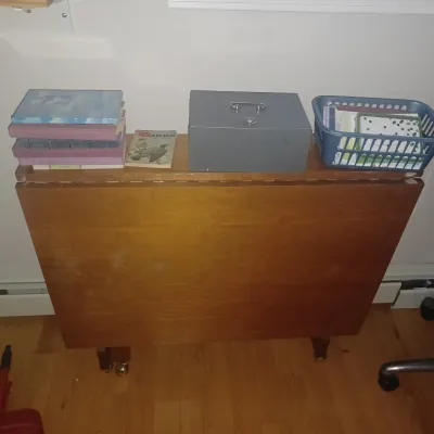 Sale Photo Thumbnail #220: drop side craft table