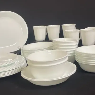 Corelle Dishes in White