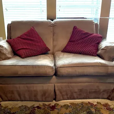Microfiber Love Seat