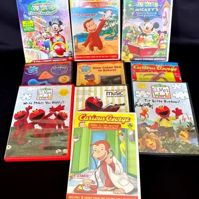 Curious George, Elmo, Mickey Mouse, And More