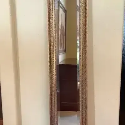 Tall Gold Frame Mirror-2