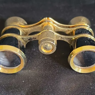 Selsi Brass Opera Binoculars 