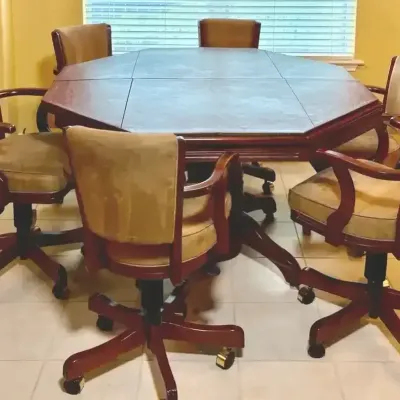 Convertible Games, Poker, Dining Table
