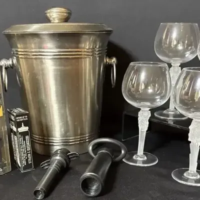 Barware, Ice Bucket, Glasses and More
