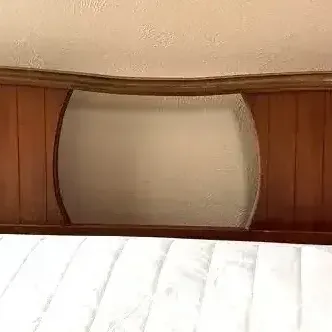 Lane MCM King Headboard And Frame