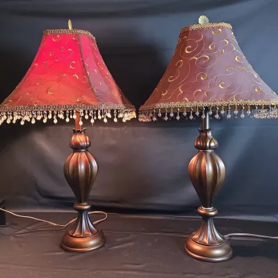 A Pair Of Table Lamps