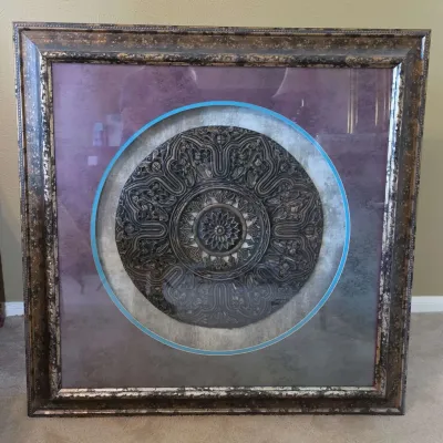 Medallion Framed Wall Art