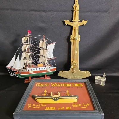 Brass Marine Inclinometer 