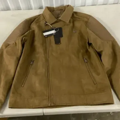 World Collection Tan Suede Jacket