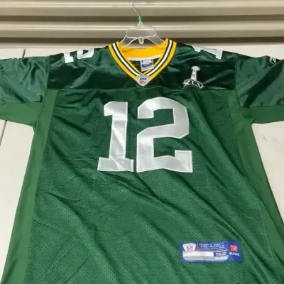 Reebok Super Bowl 45 Green Bay Packers Jersey 
