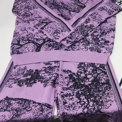 Purple Sweater Set