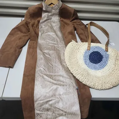 Serengeti Coat Dress And Bag