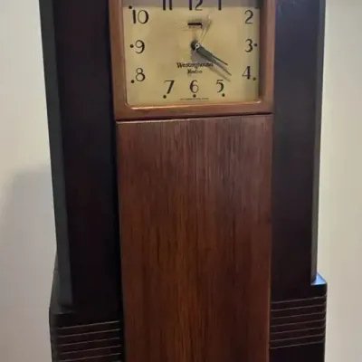  06 Art Deco Westinghouse Radio Clock