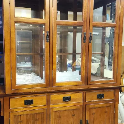 Large China Cabinet Hutch