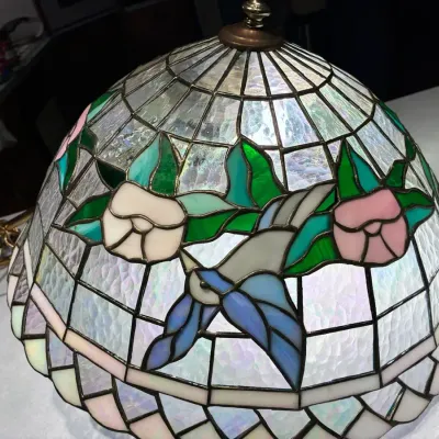 Hanging Stained Glass Light