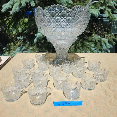 20 Pc Punch Bowl Set