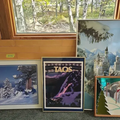 Ski Holiday Art Collection