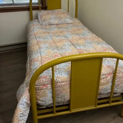 Vintage “Infirmary Style” Metal Bed 