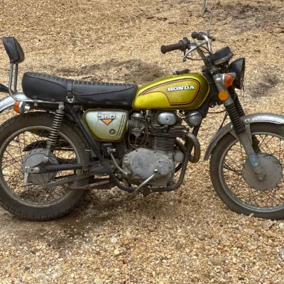 Sale Photo Thumbnail #84: 1970s Honda CB350 motorcycle