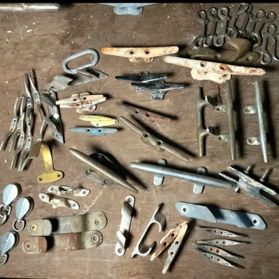 Sale Photo Thumbnail #190: boat cleats and marine hardware