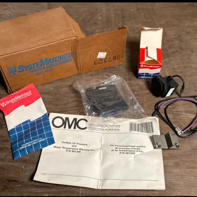 Sale Photo Thumbnail #203: OMC SystemMatched Audible Oil Pressure and Water Temperature Warning Kit