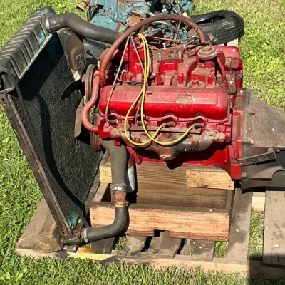 Sale Photo Thumbnail #93: International Harvester V8 engine assembly
