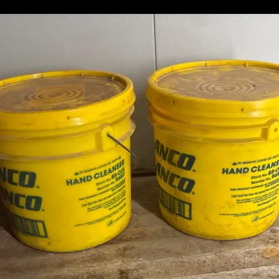Sale Photo Thumbnail #119: Two 25 lb buckets of Anco hand cleanser