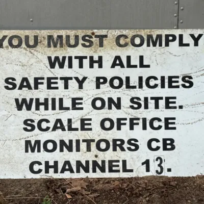Sale Photo Thumbnail #37: industrial site safety sign,