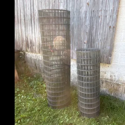 Sale Photo Thumbnail #109: Two rolls of welded wire fencing