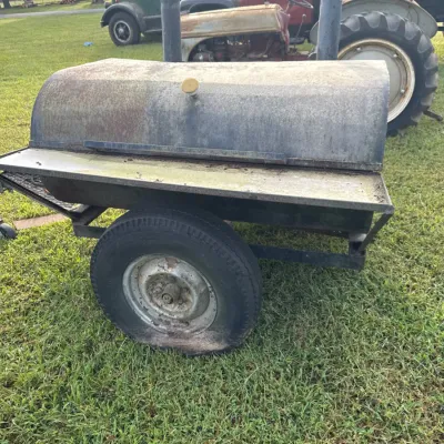 Sale Photo Thumbnail #26: Towable outdoor barbecue smoker