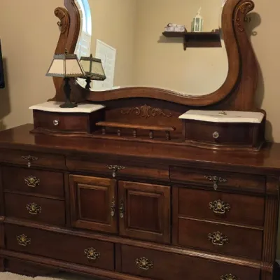 Sale Photo Thumbnail #12: Antique style dresser