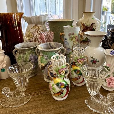 Selection of vases