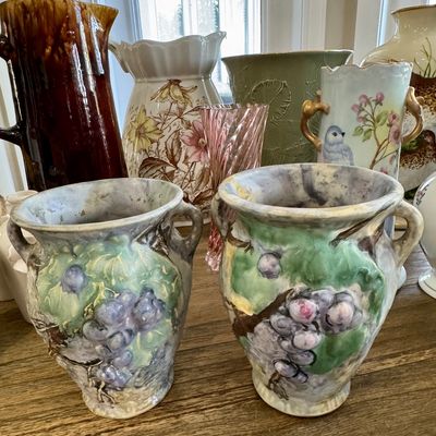 Pair Weller Pottery