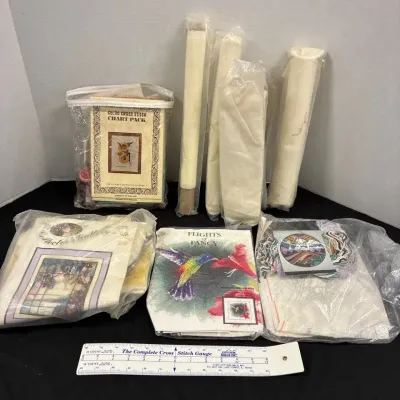 Cross Stitch & Material - Embroidery, Zweigart, Kappie Originals, Cloth Canvas, Heritage Stitchcraft