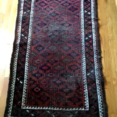 Persian Style Hand-Woven Rug