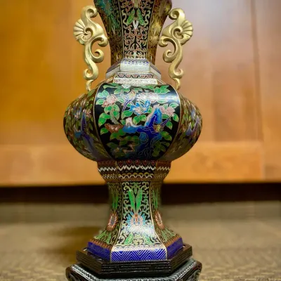 Cloisonné Vase