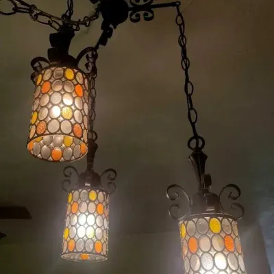 Mid-Century Hanging Light