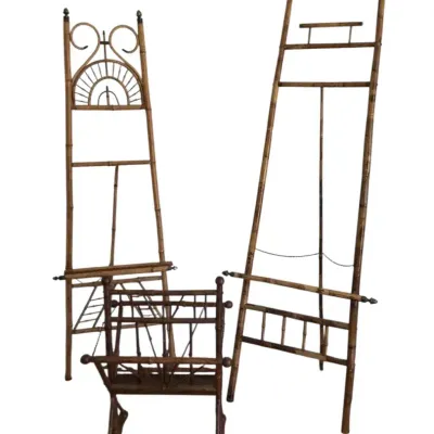 Bamboo Easels & Magazine Rack