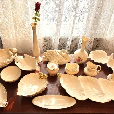 LENOX The Graceful Swan Collection And Other Lenox Servingware Lot #1