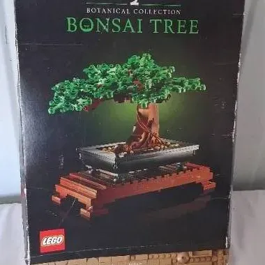 LEGO Botanical Collection Bonsai Tree building set #10281 in its original box.