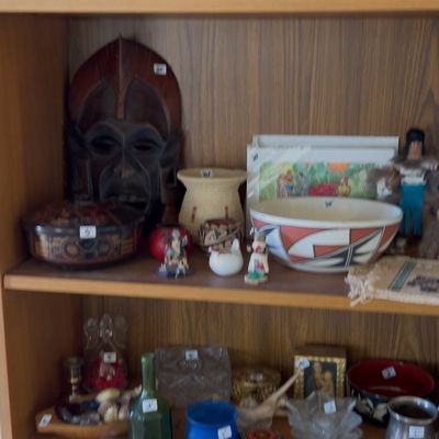 Sale Photo Thumbnail #34: Southwestern decor, native art and misc. eclectic items 